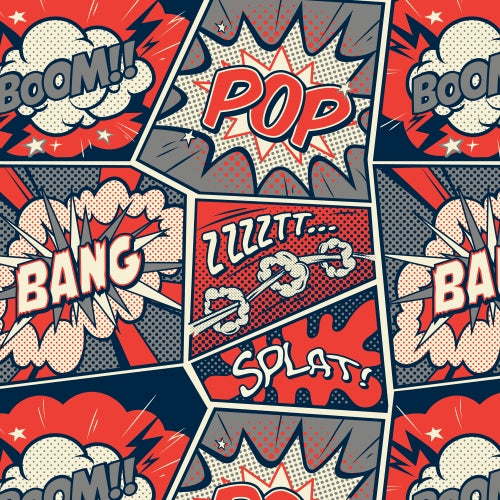 PRE ORDER - Bang Pop Boom - Fabric