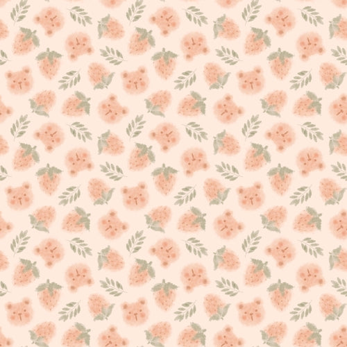 PRE ORDER - Bears and Berries Small - Fabric