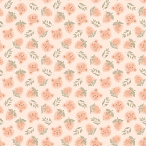 PRE ORDER - Bears and Berries Small - Fabric