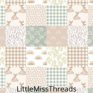 PRE ORDER - Boho Patchwork - Fabric - Fabric from [store] by Little Miss Threads - 