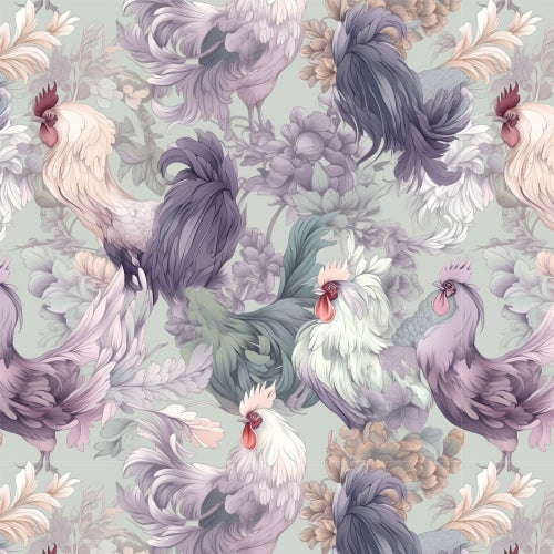 PRE ORDER - Boho Rooster - Fabric