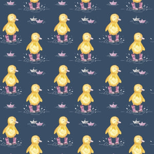 PRE ORDER - Duck in Rain Boots - Fabric