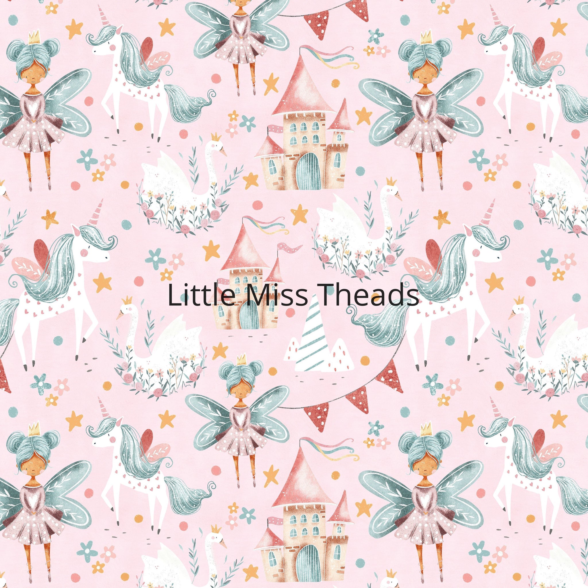 PRE ORDER - Fairy Land Pink - Fabric