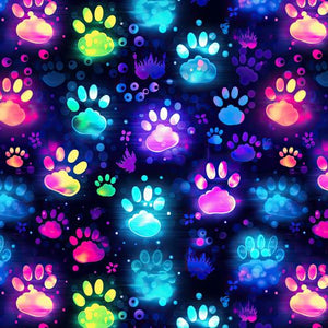 PRE ORDER - Glow Paws - Fabric