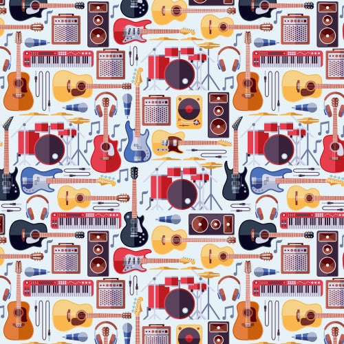 PRE ORDER - Guitars Guitars - Fabric