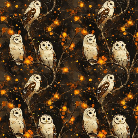 PRE ORDER - Owl Woodland Animal - Fabric