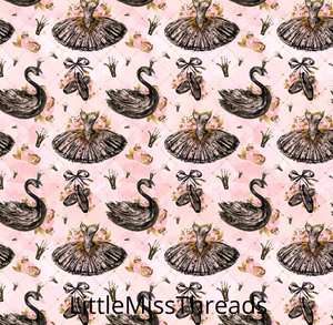 IN STOCK Swan Lake Fabric - Fabric from [store] by Mini Mooches - 