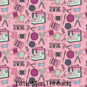 PRE ORDER - Sewing - Fabric - Fabric from [store] by Little Miss Threads - 