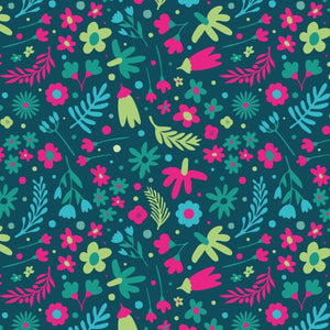 PRE ORDER - Simple Floral Green - Fabric