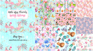 Fabric Shop, Digital, fabric, flamingos ballerina floral tropical wizard of oz