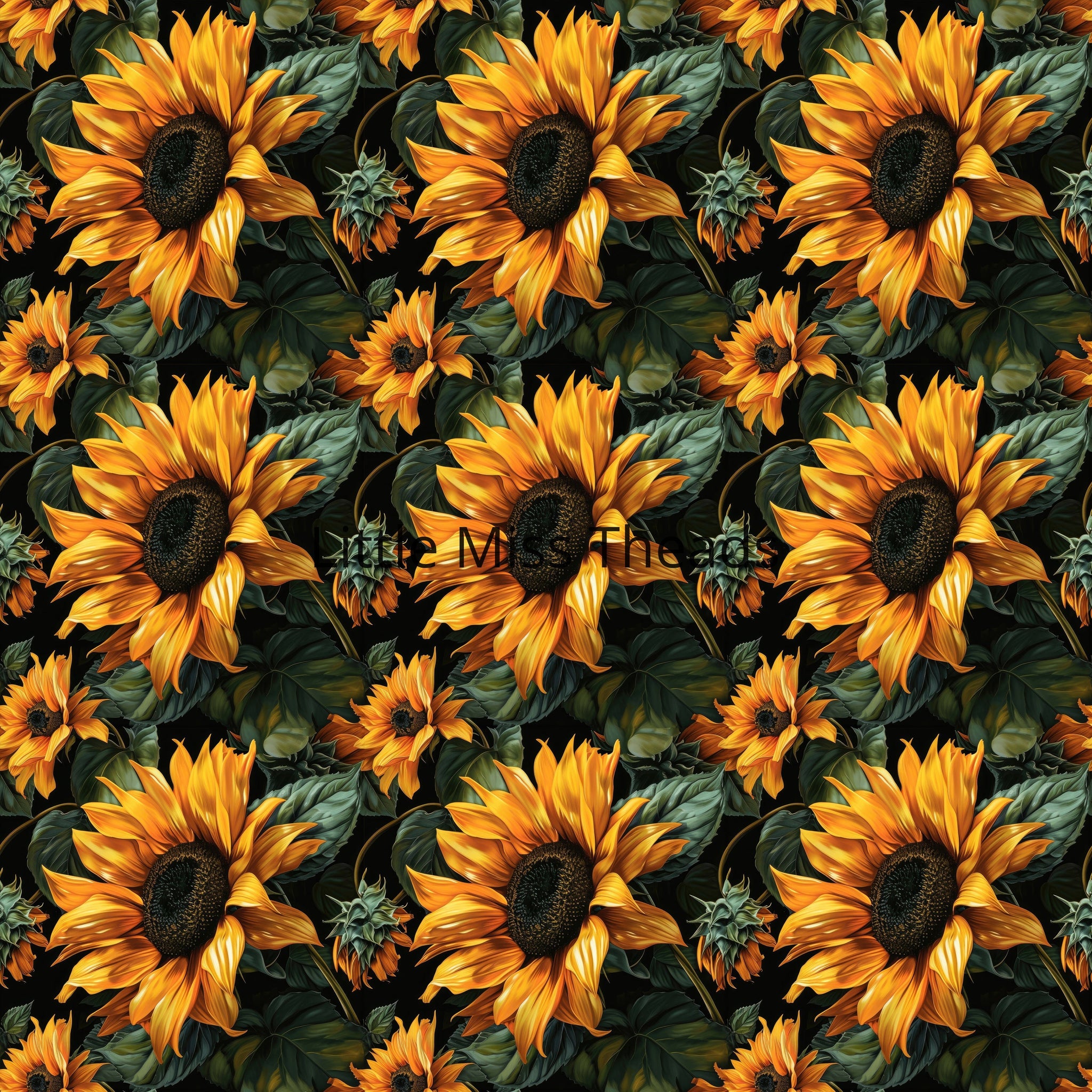 PRE ORDER - Sunflowers Real - Fabric