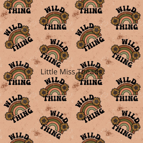 PRE ORDER - Wild Thing - Fabric