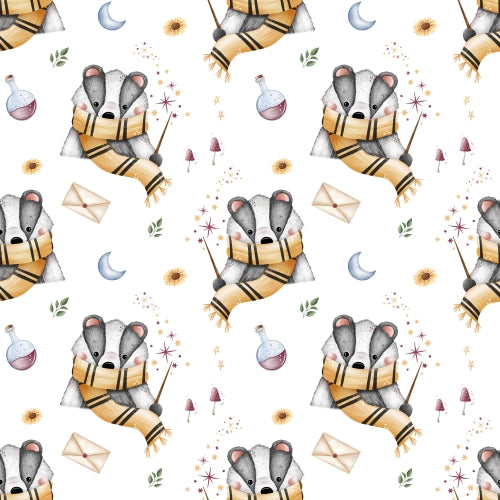 PRE ORDER - Wizard Badger - Fabric