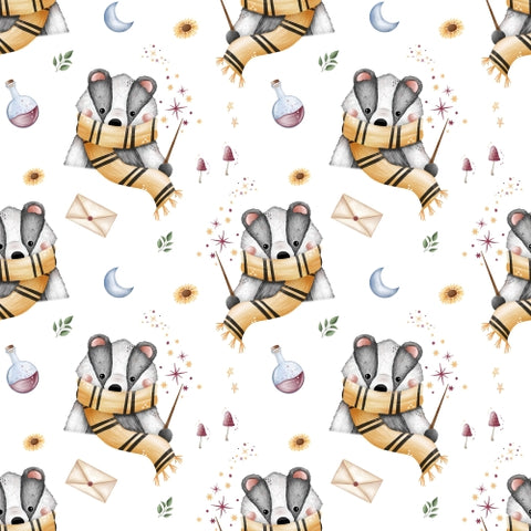 PRE ORDER - Wizard Badger - Fabric