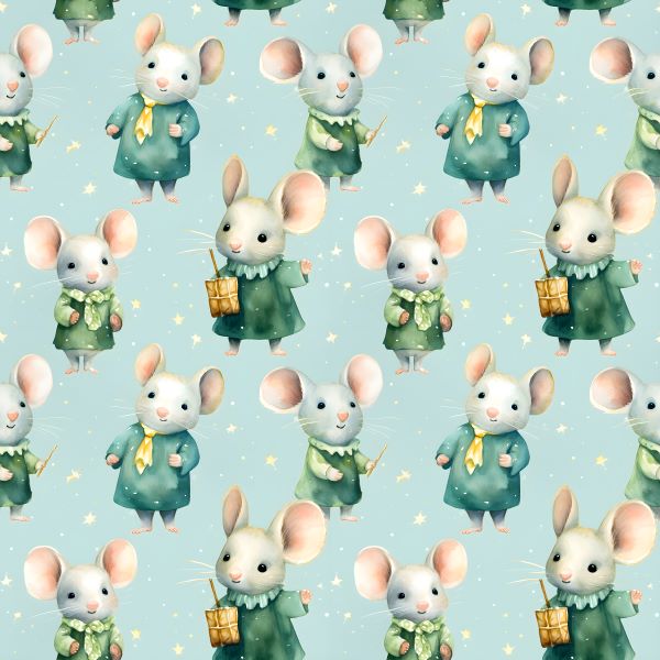 PRE ORDER - Wizard Mouse - Fabric