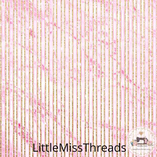 PRE ORDER - 50s Sweets Stripe - Fabric - Fabric from [store] by Little Miss Threads - 