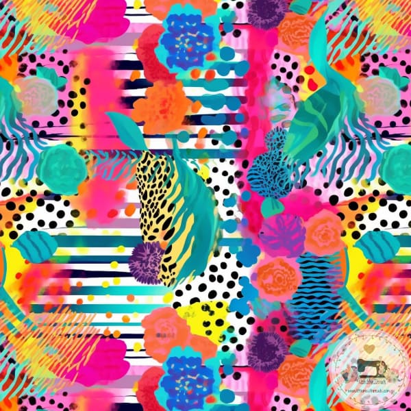 PRE ORDER - Abstract Geometric 1 - Fabric Fabric