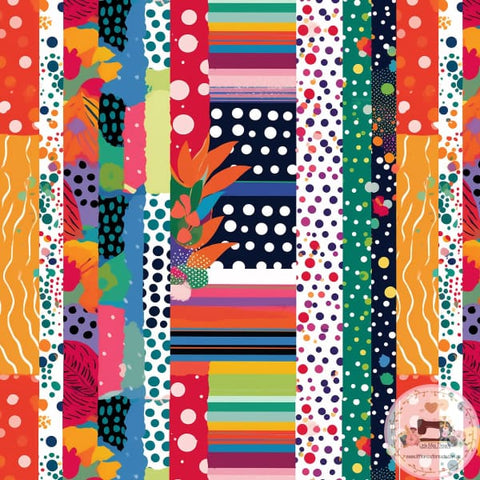 PRE ORDER - Abstract Geometric 4 - Fabric Fabric