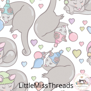 PRE ORDER - Aussie Christmas Possums - Fabric - Fabric from [store] by Little Miss Threads - 