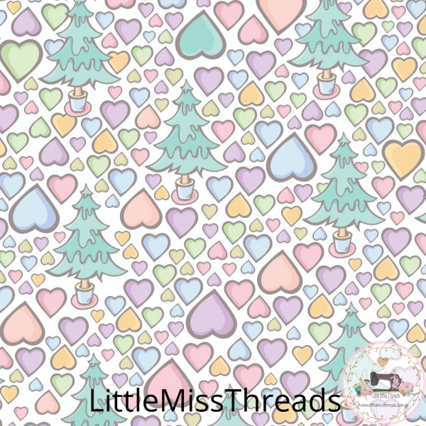PRE ORDER - Aussie Christmas Trees - Fabric - Fabric from [store] by Little Miss Threads - 