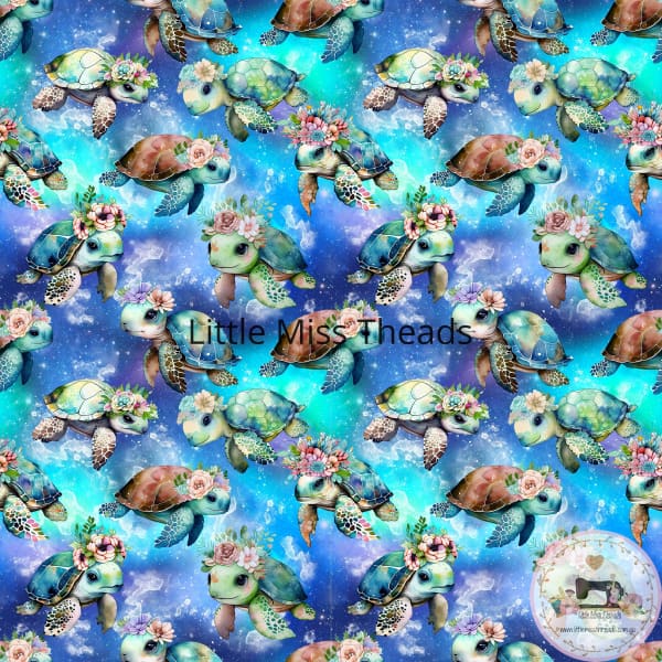 PRE ORDER - Baby Sea Turtles - Fabric Fabric