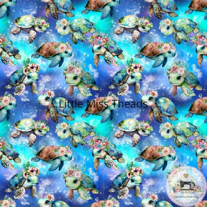 PRE ORDER - Baby Sea Turtles - Fabric Fabric