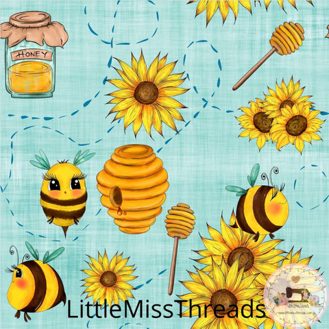 PRE ORDER - Bee Keeper - Fabric - Fabric from [store] by Little Miss Threads - 