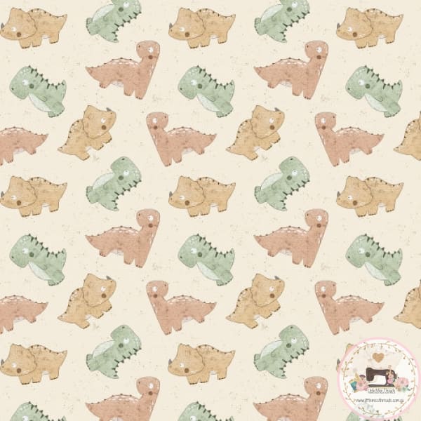 PRE ORDER - Boho Dino - Fabric Fabric