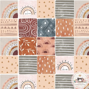 PRE ORDER - Boho Patchwork 2 - Fabric Fabric