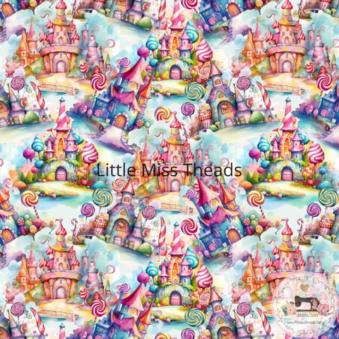 PRE ORDER - Candy Castle - Fabric Fabric