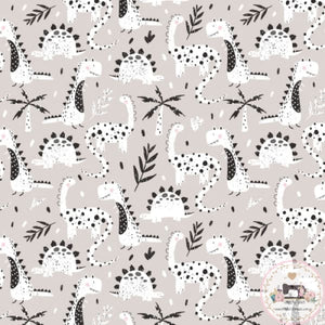 PRE ORDER - Dinosaurs in Stone - Fabric Fabric