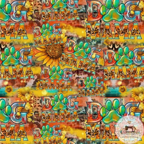 PRE ORDER - Dog Mama - Fabric Fabric