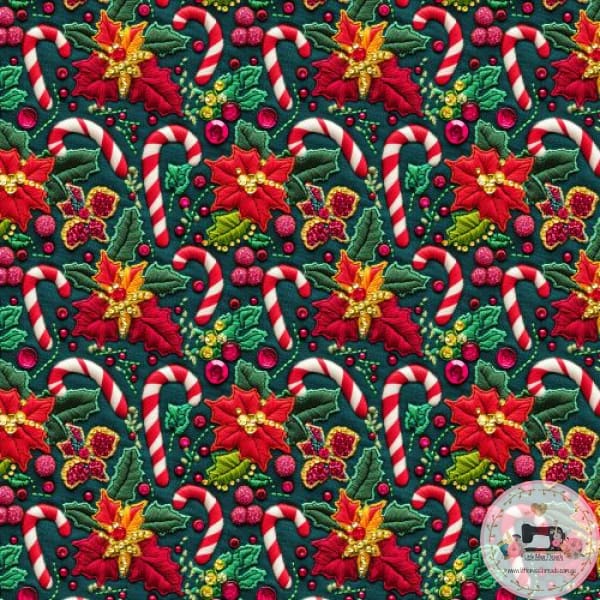 PRE ORDER Faux Christmas Fabric Fabric