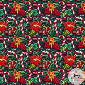 PRE ORDER Faux Christmas Fabric Fabric