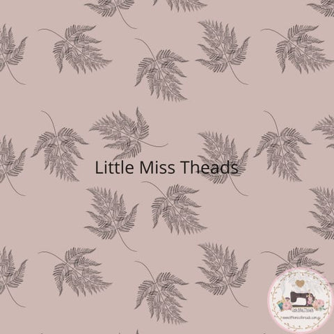 PRE ORDER - Fern In Dusky Pink - Fabric Fabric