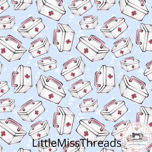PRE ORDER - First Aid Kit - Fabric - Fabric from [store] by Little Miss Threads - 