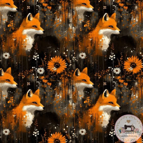PRE ORDER - Fox Woodland Animal - Fabric Fabric