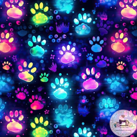 PRE ORDER - Glow Paws - Fabric Fabric