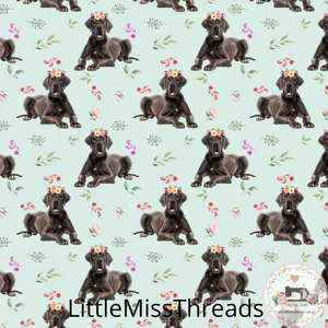 PRE ORDER - Great Dane Blue Pups - Fabric - Fabric from [store] by Little Miss Threads - 