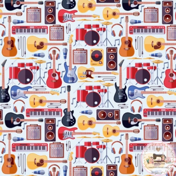 PRE ORDER - Guitars Guitars - Fabric Fabric