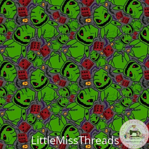PRE ORDER - Halloween Oogie Boogie - Fabric - Fabric from [store] by Little Miss Threads - Halloween