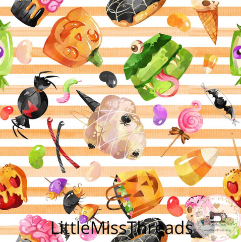 PRE ORDER - Halloween Treats - Fabric - Fabric from [store] by Little Miss Threads - 