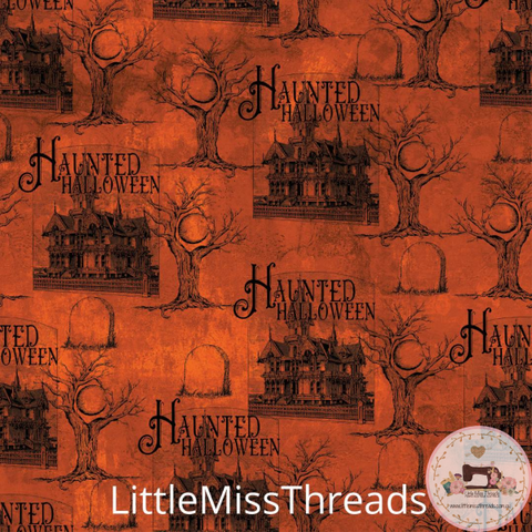 PRE ORDER - Halloween Vintage - Fabric - Fabric from [store] by Little Miss Threads - 