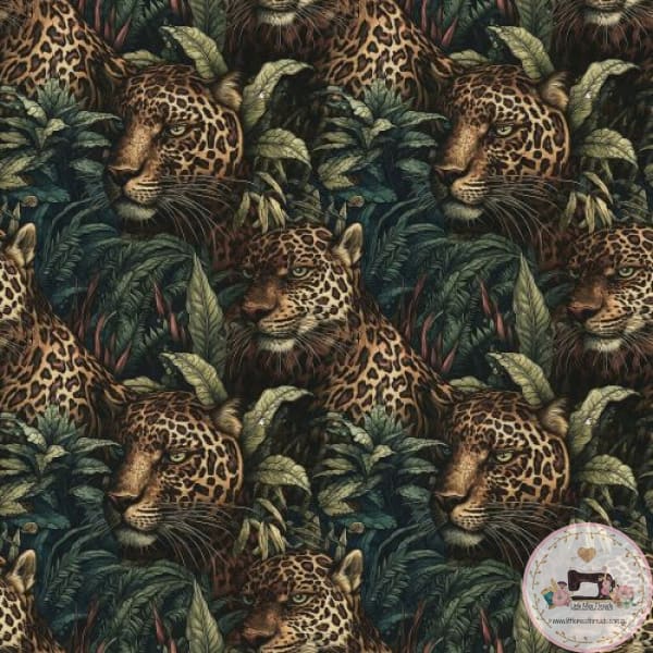 PRE ORDER - Jaguar Jungle - Fabric Fabric