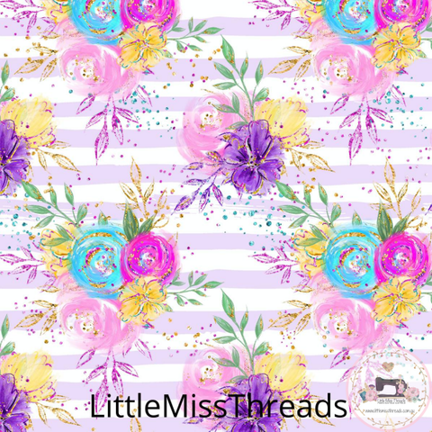 PRE ORDER - Land of Magic Floral - Fabric - Fabric from [store] by Little Miss Threads - 
