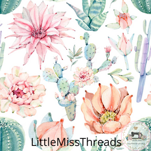 PRE ORDER - Llama Garden - Fabric - Fabric from [store] by Little Miss Threads - 