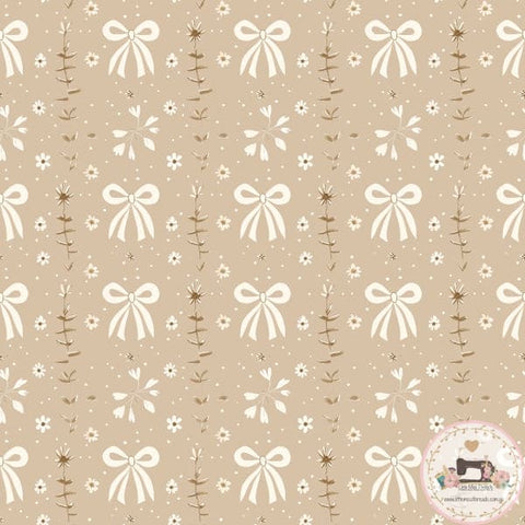 PRE ORDER - Neutral Bows - Fabric Fabric