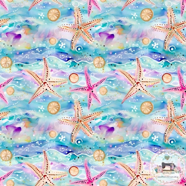PRE ORDER - Ocean Starfish - Fabric Fabric
