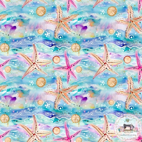 PRE ORDER - Ocean Starfish - Fabric Fabric