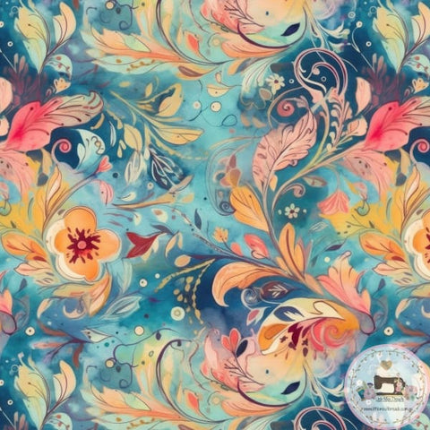 PRE ORDER - Paisley 3 - Fabric Fabric